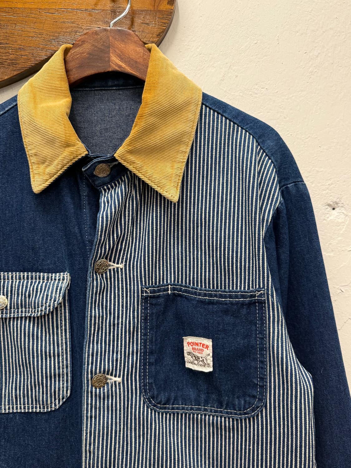 L) USA Pointer Brand Hickory Stripe Chor 상품이미지4