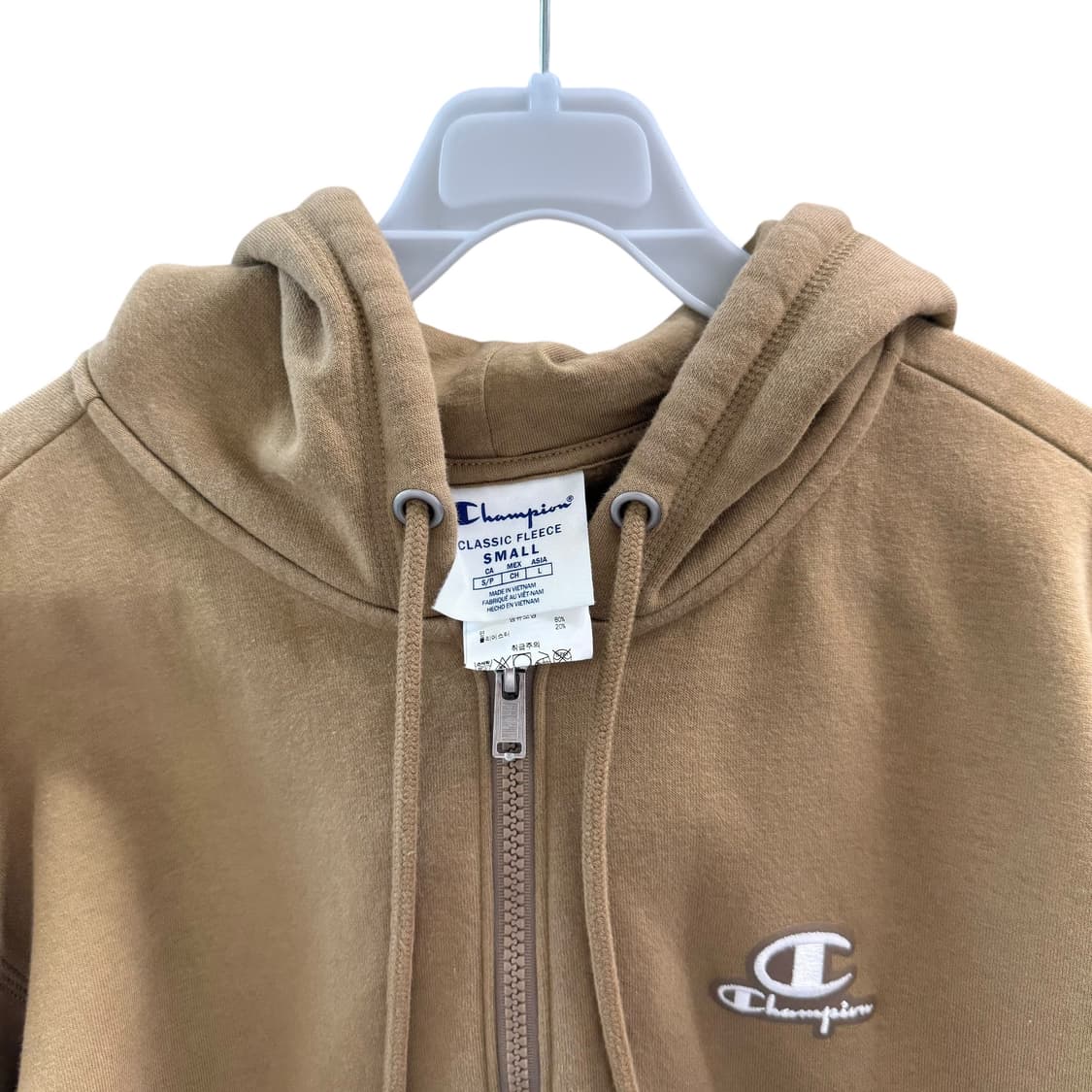 [S] 챔피온 베이지 후드집업 상품이미지5