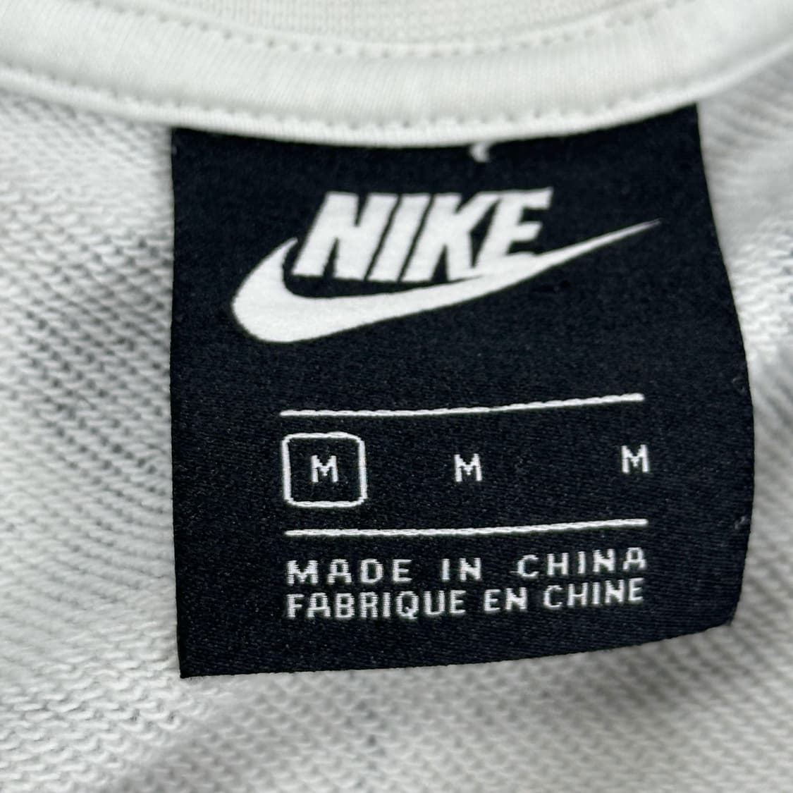 나이키 스우시 화이트 크롭 맨투맨 (M 여성추천) 상품이미지4