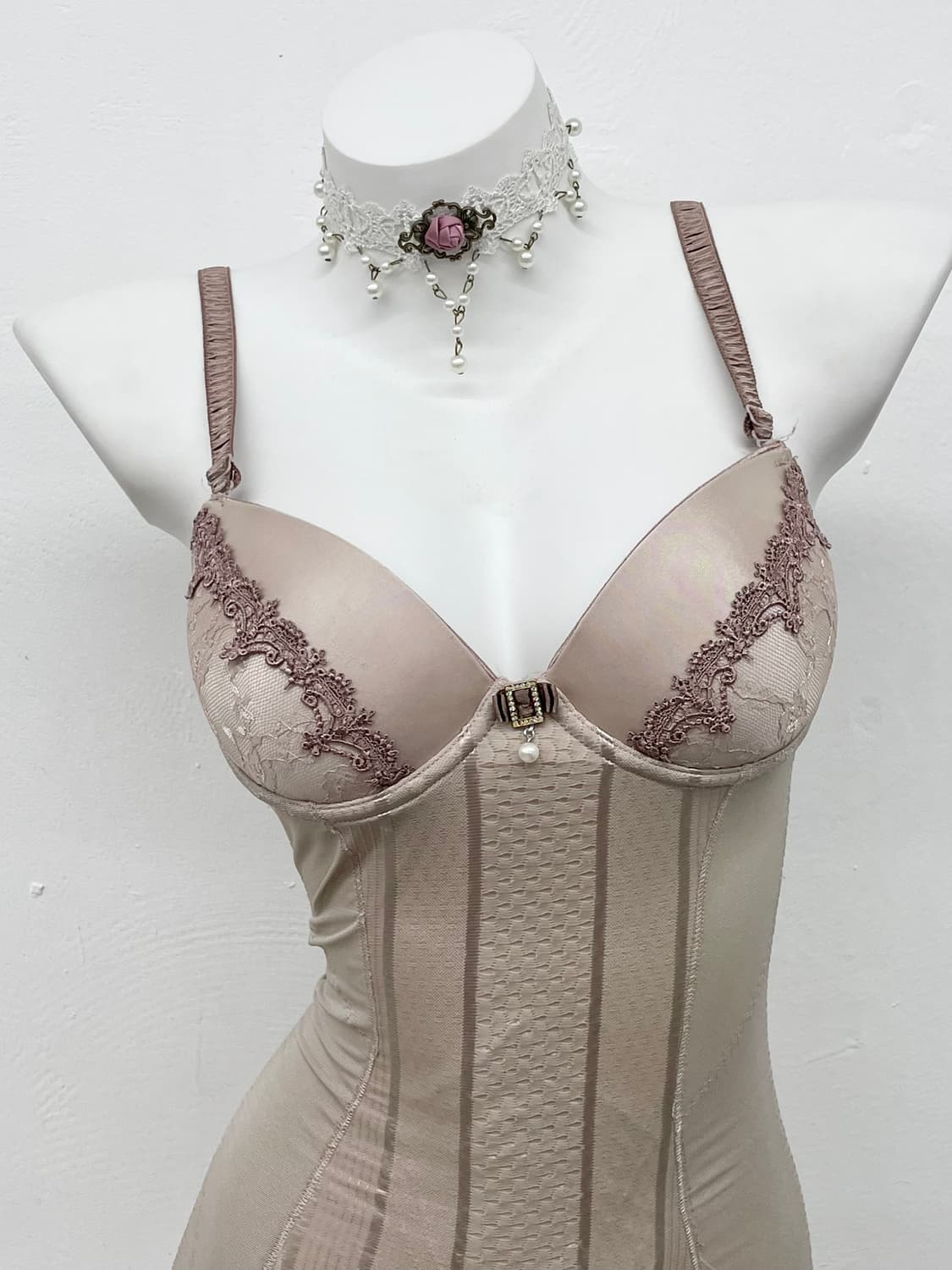 페어리 모카 레이스 코르셋 상품이미지2