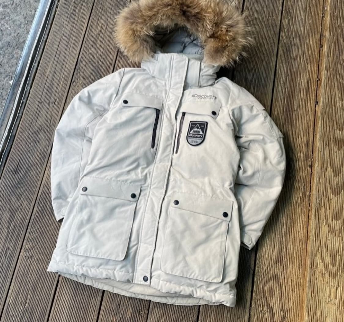 디스커버리 라쿤 구스 거위털 여자 패딩 90~95 상품이미지1