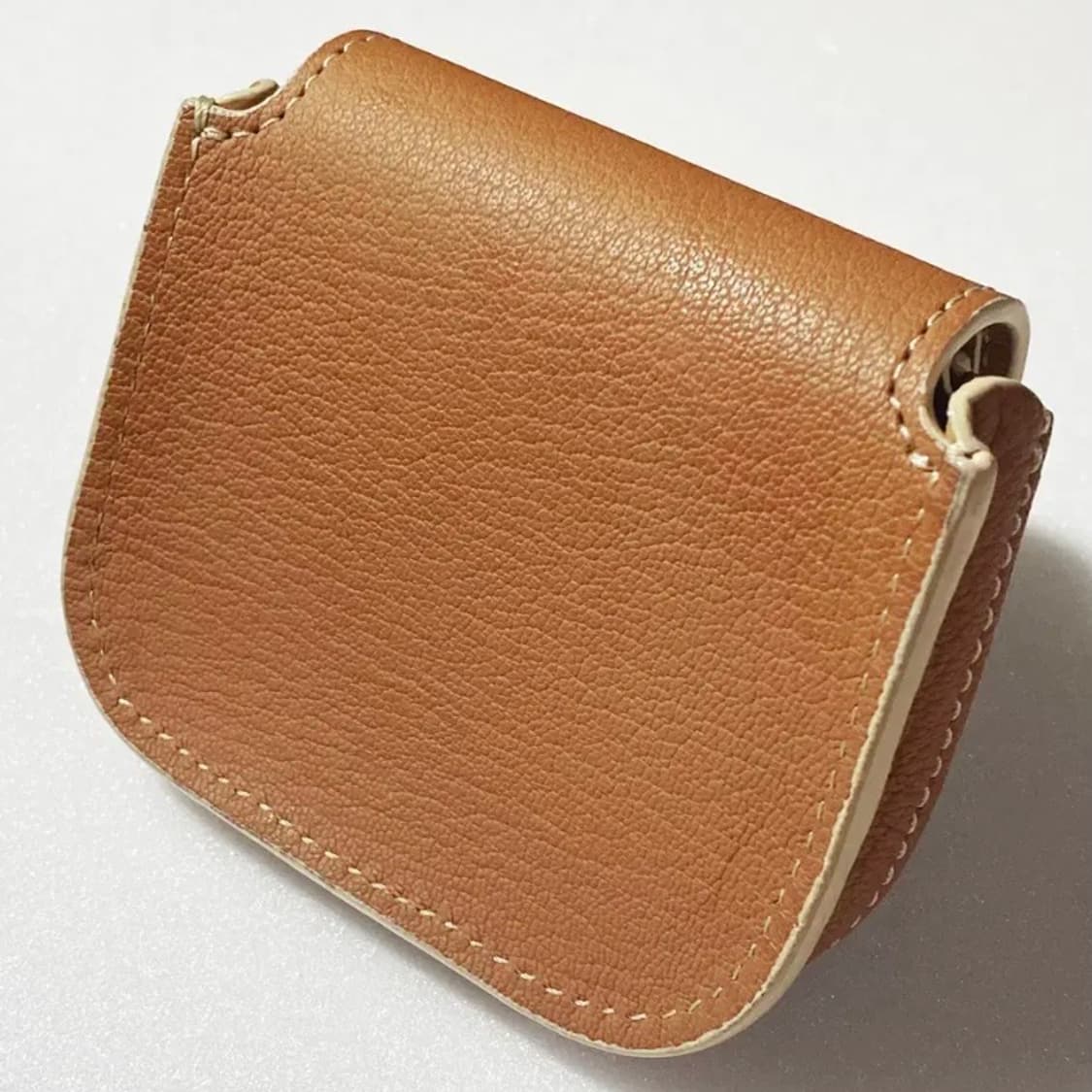 [정품] FFROI 프루아 폴 카드홀더 꼬냑 컴팩트 카드지갑 상품이미지3