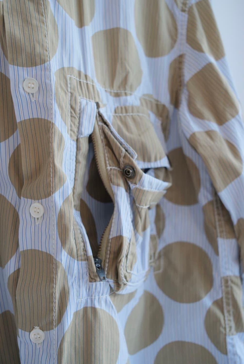 Dot cargo pocket shirt 상품이미지7