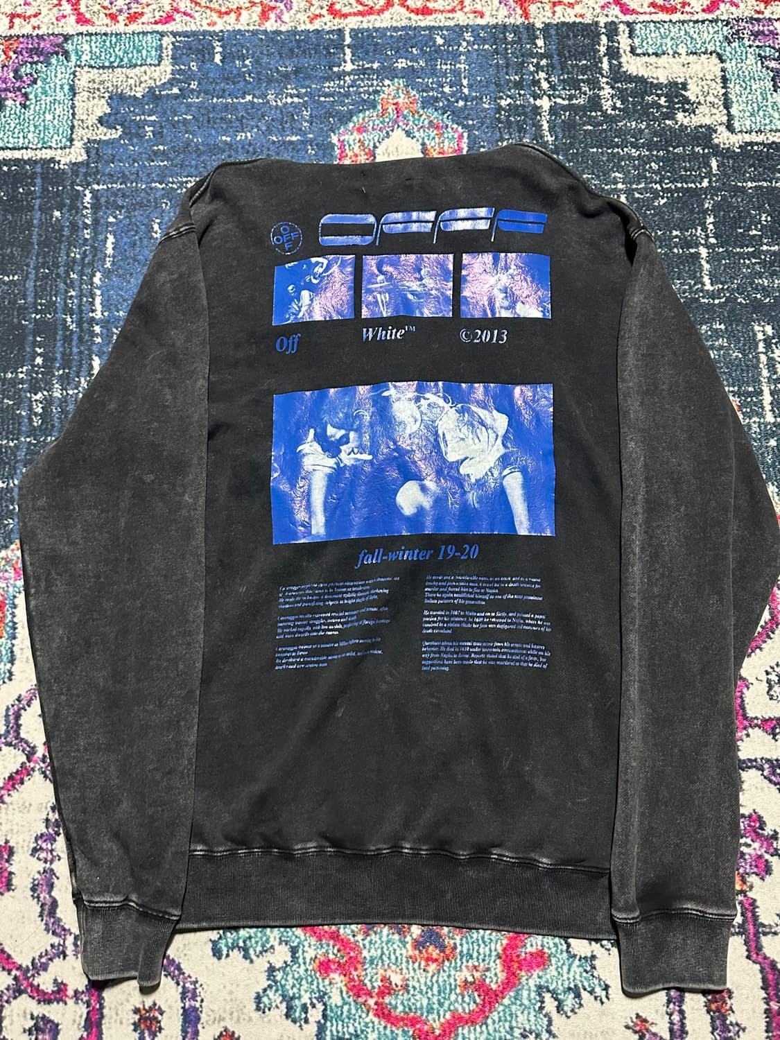 OffWhite 하드코어 카라바 오버 후드 상품이미지2