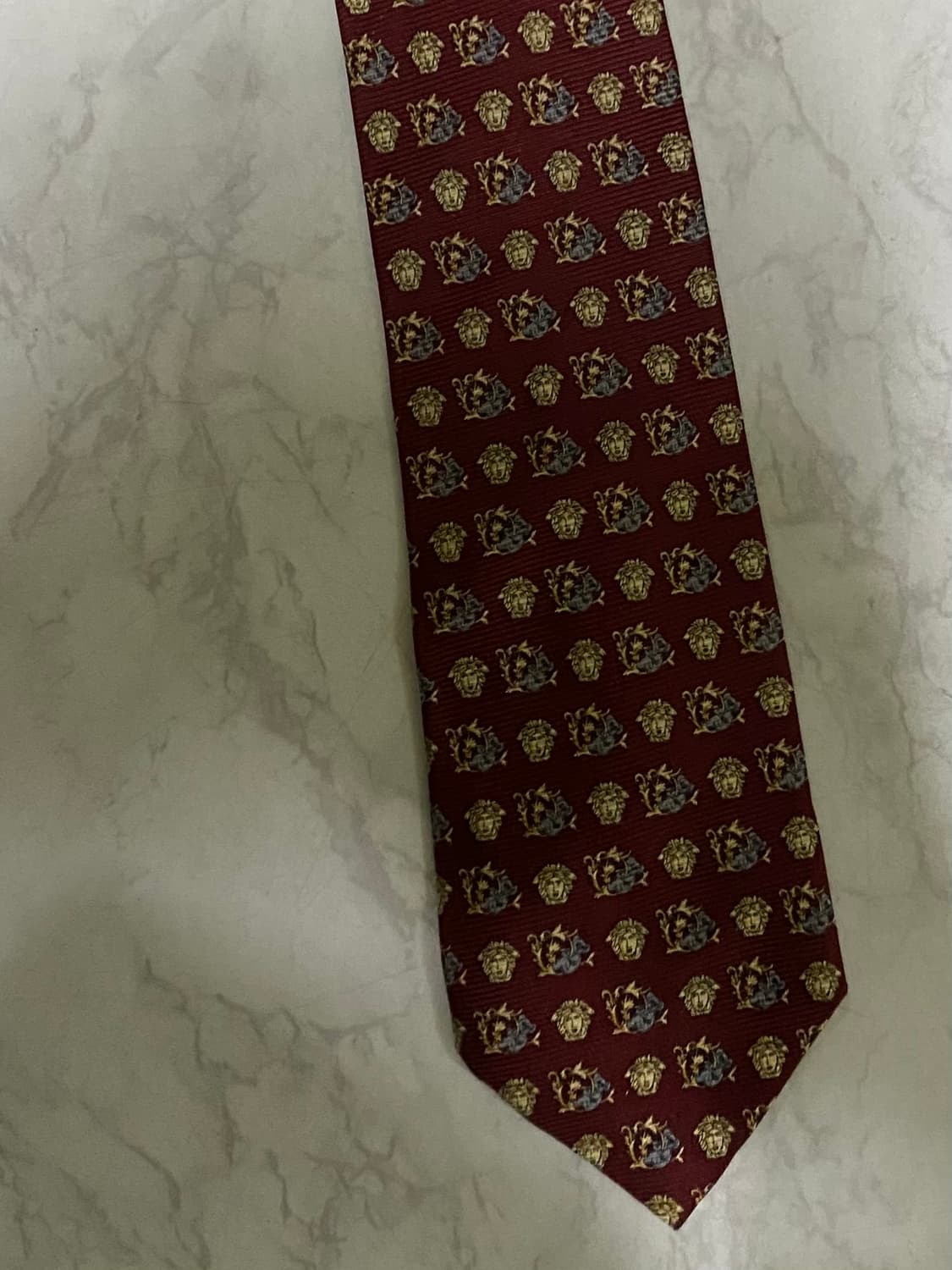 베르사체 패턴 빈티지 넥타이 상품이미지2