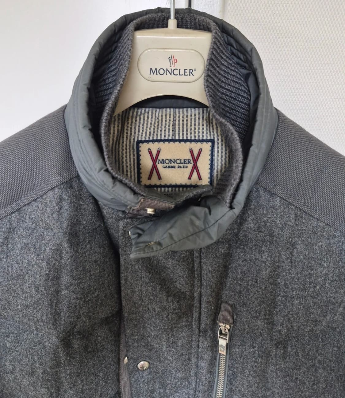 몽클레어 최고가 라인 감마블루 롱패딩자켓 상품이미지5