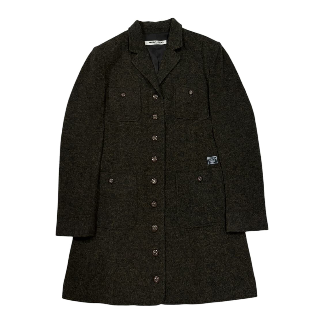 미스치프 자켓 원피스 코트 브라운 M 상품이미지1