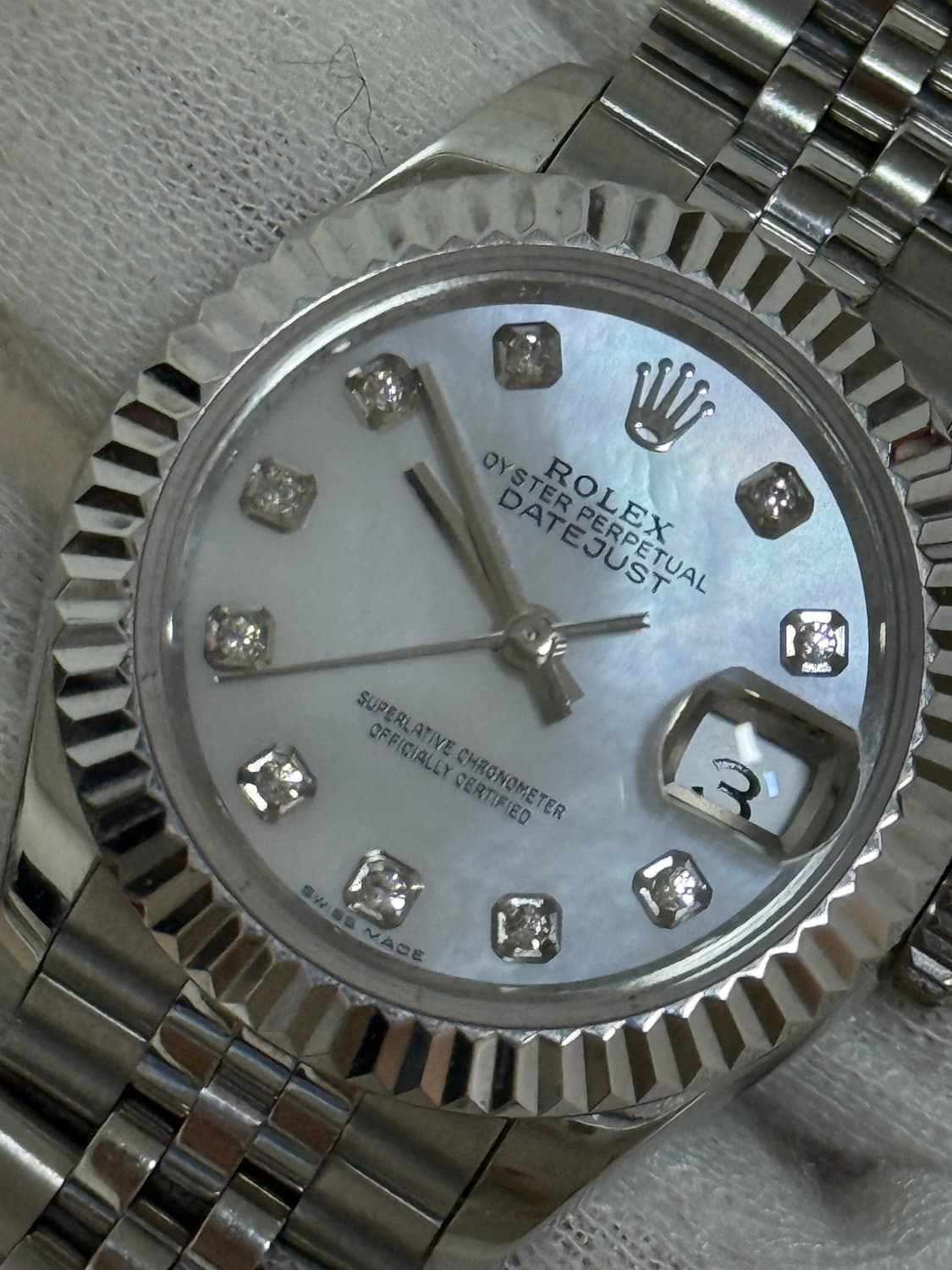 로렉스 데이저스트 자개 다이아판 상품이미지3