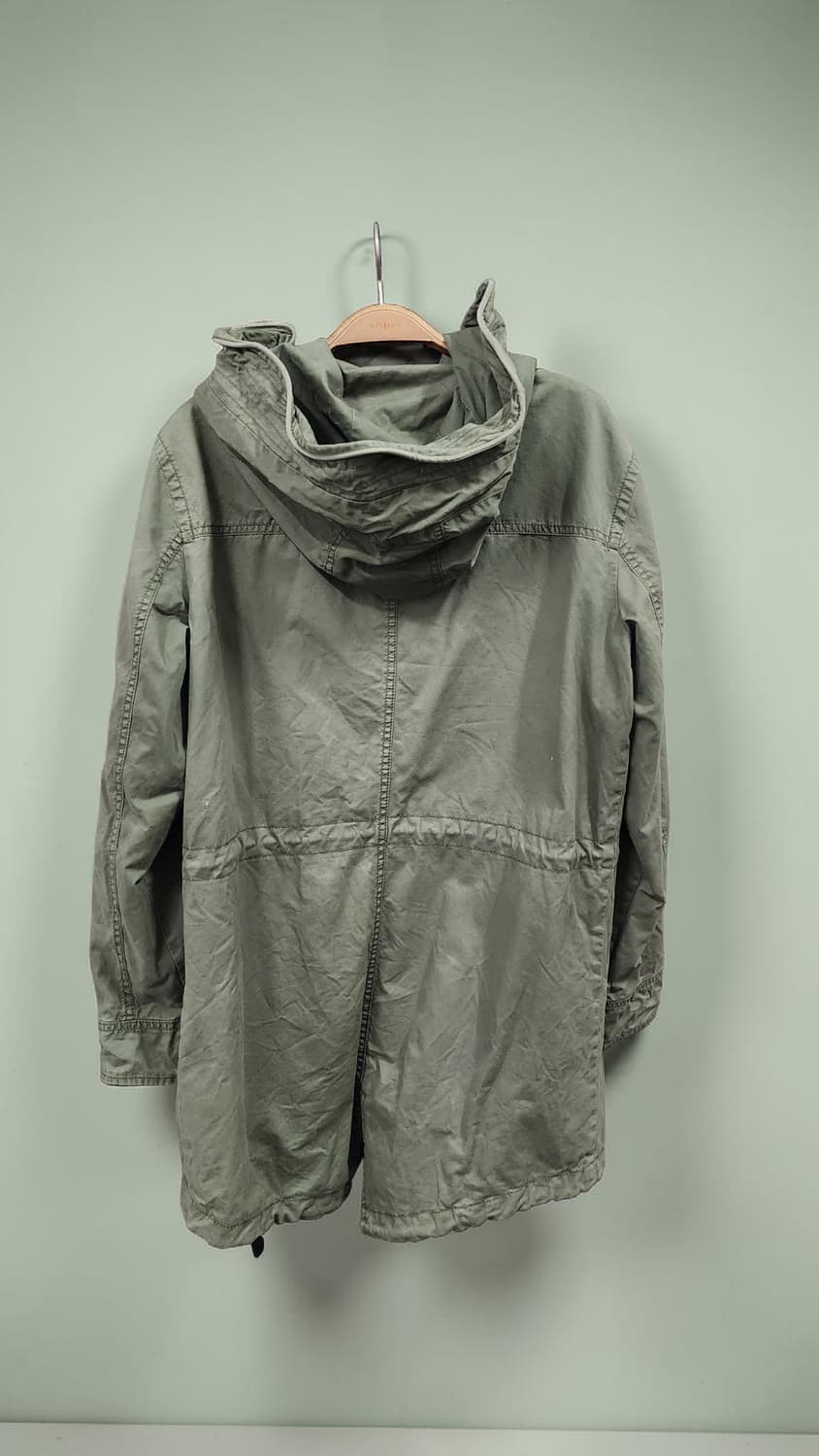 HUM N-65 카키 야상 후드 자켓 상품이미지3