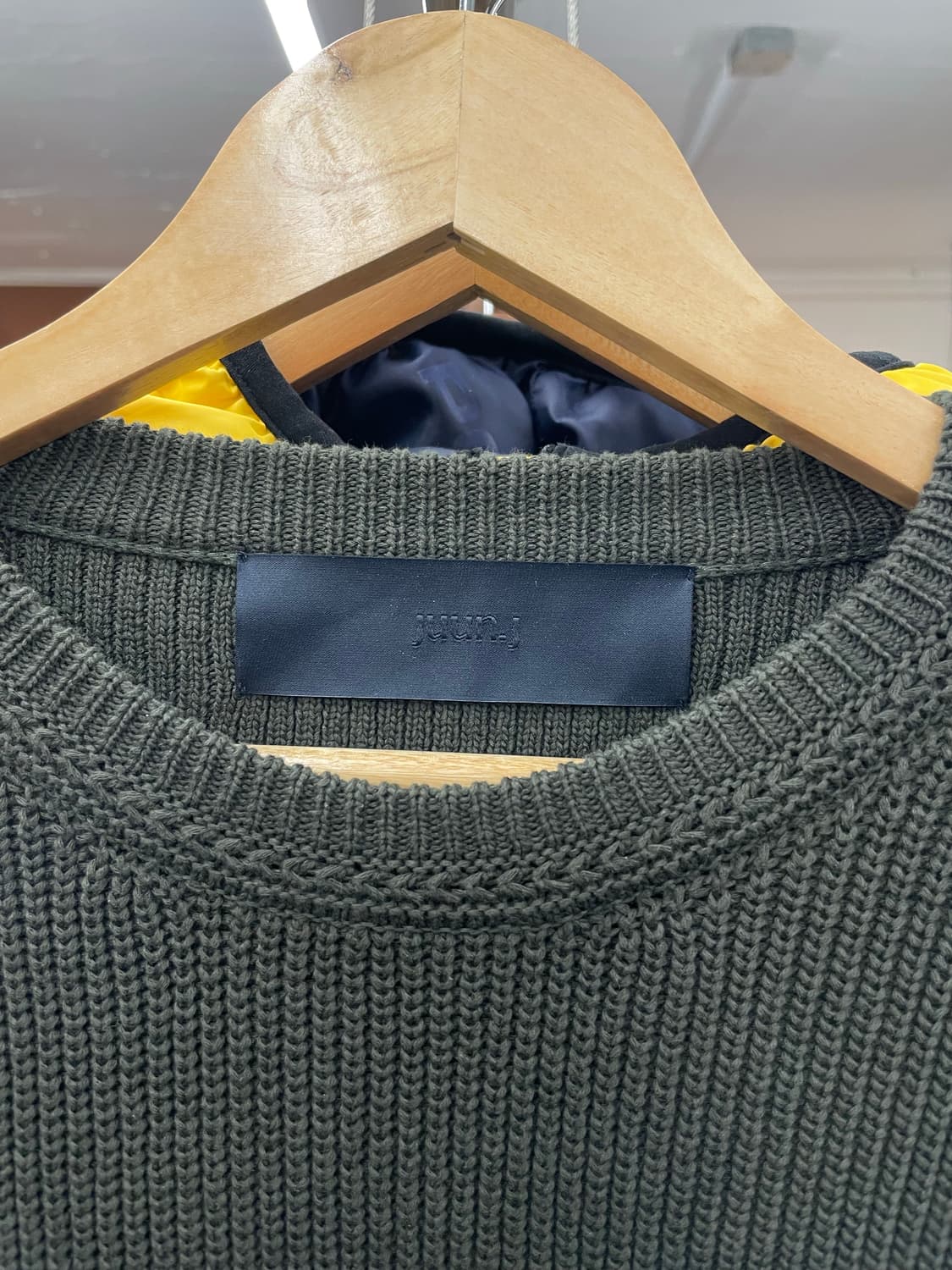 Juun.J 준지 데미지드 디스트레스드 니트 상품이미지8