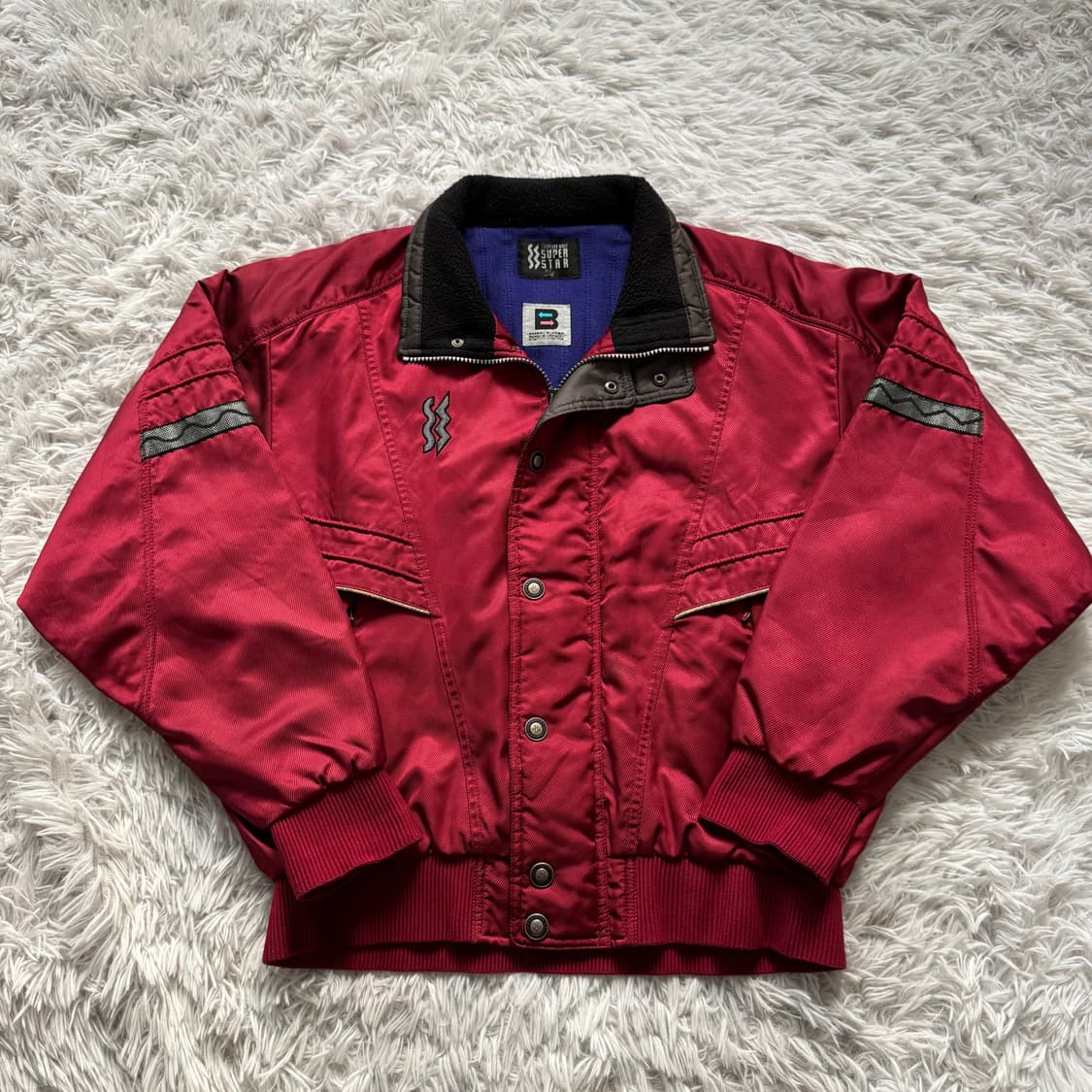 MIZUNO 일본빈티지 바람막이 미즈노 나일론 항공자켓 m 90-95 상품이미지2