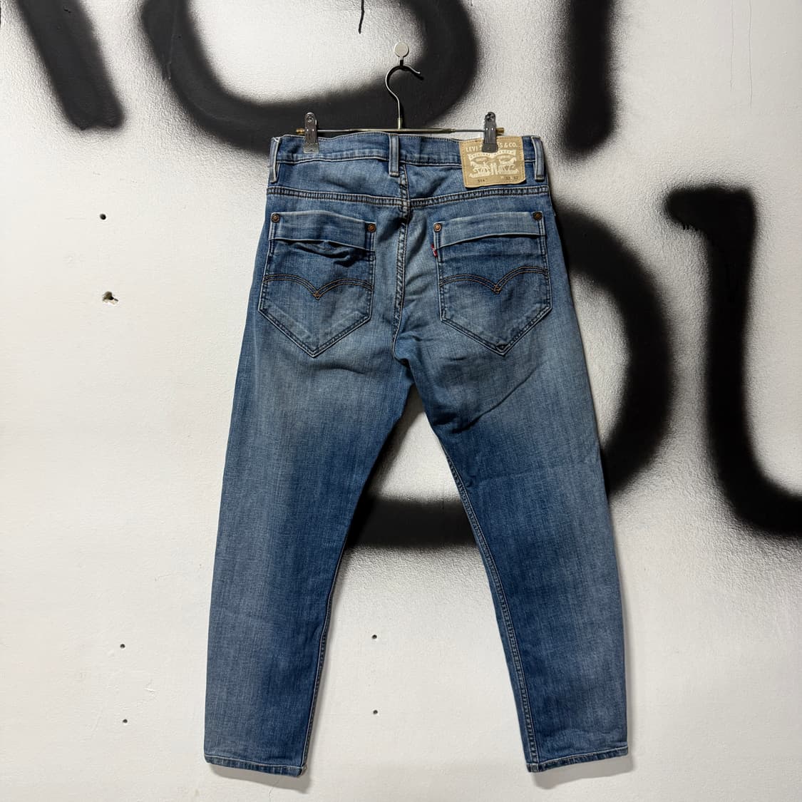 리바이스 오리지널 레더탭 514 데님 팬츠 상품이미지2