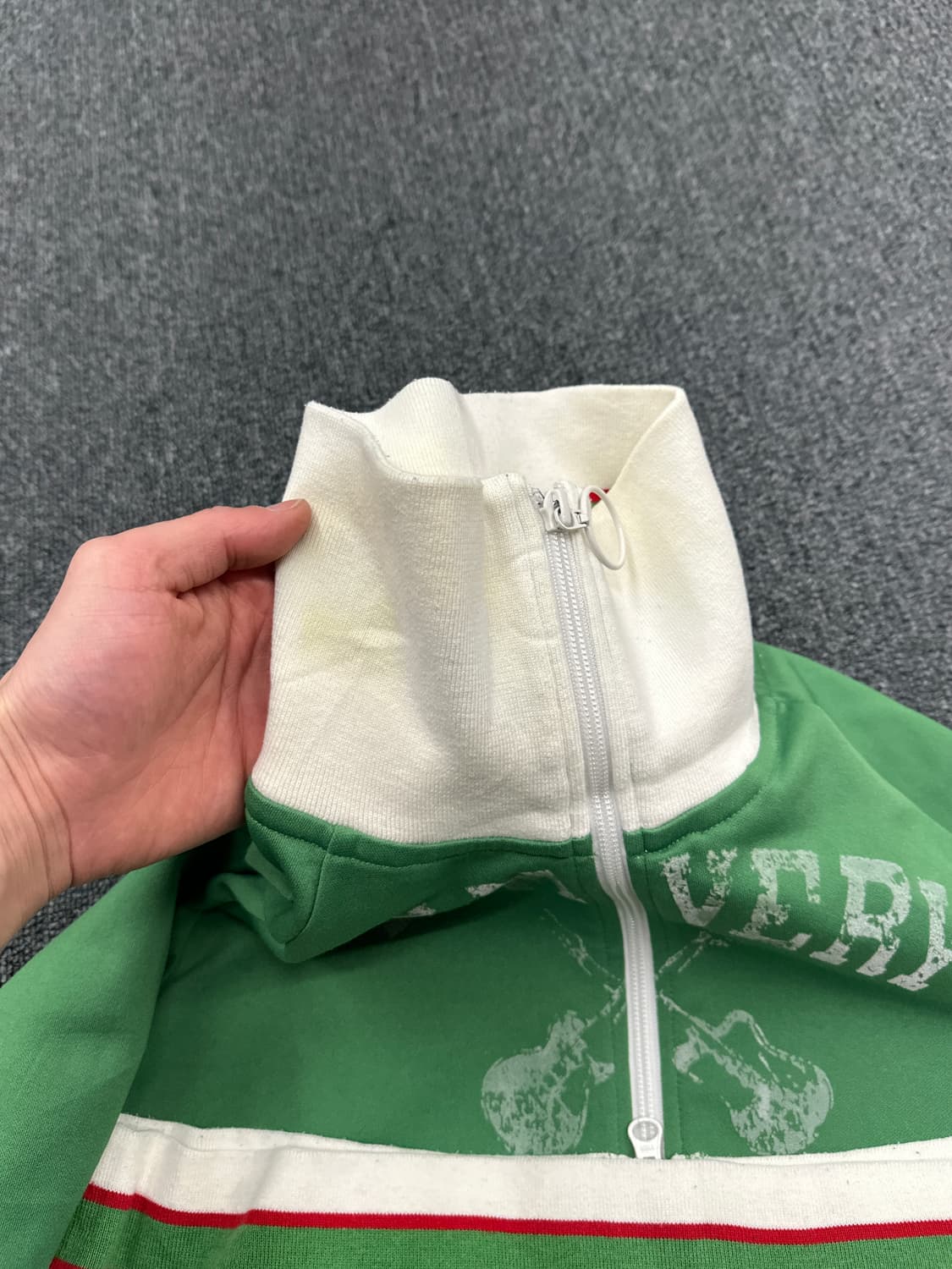 PPFM 빈티지 y2k 져지 집업 상품이미지4