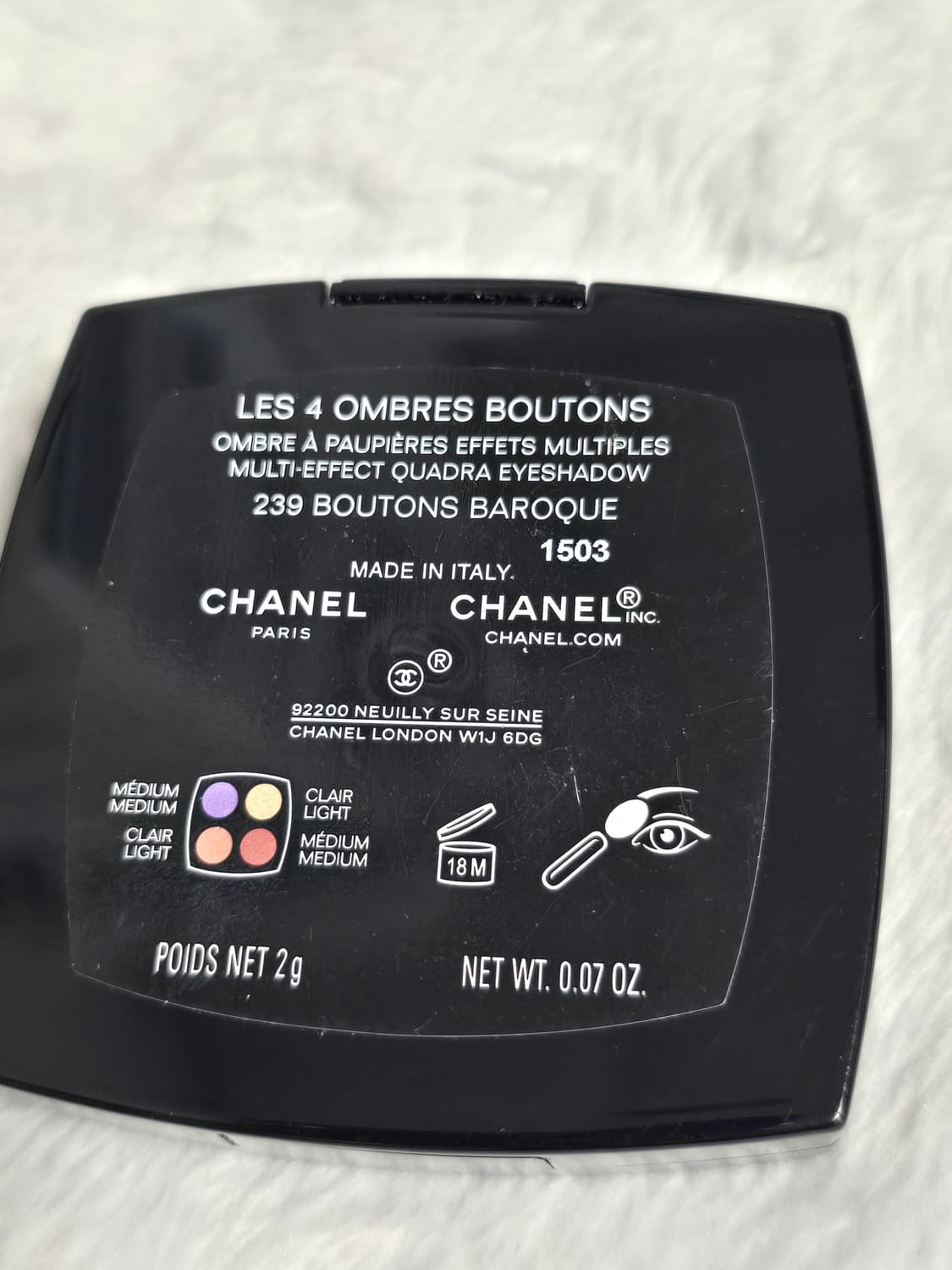 샤넬 뷰티  4구 팔레트 상품이미지3