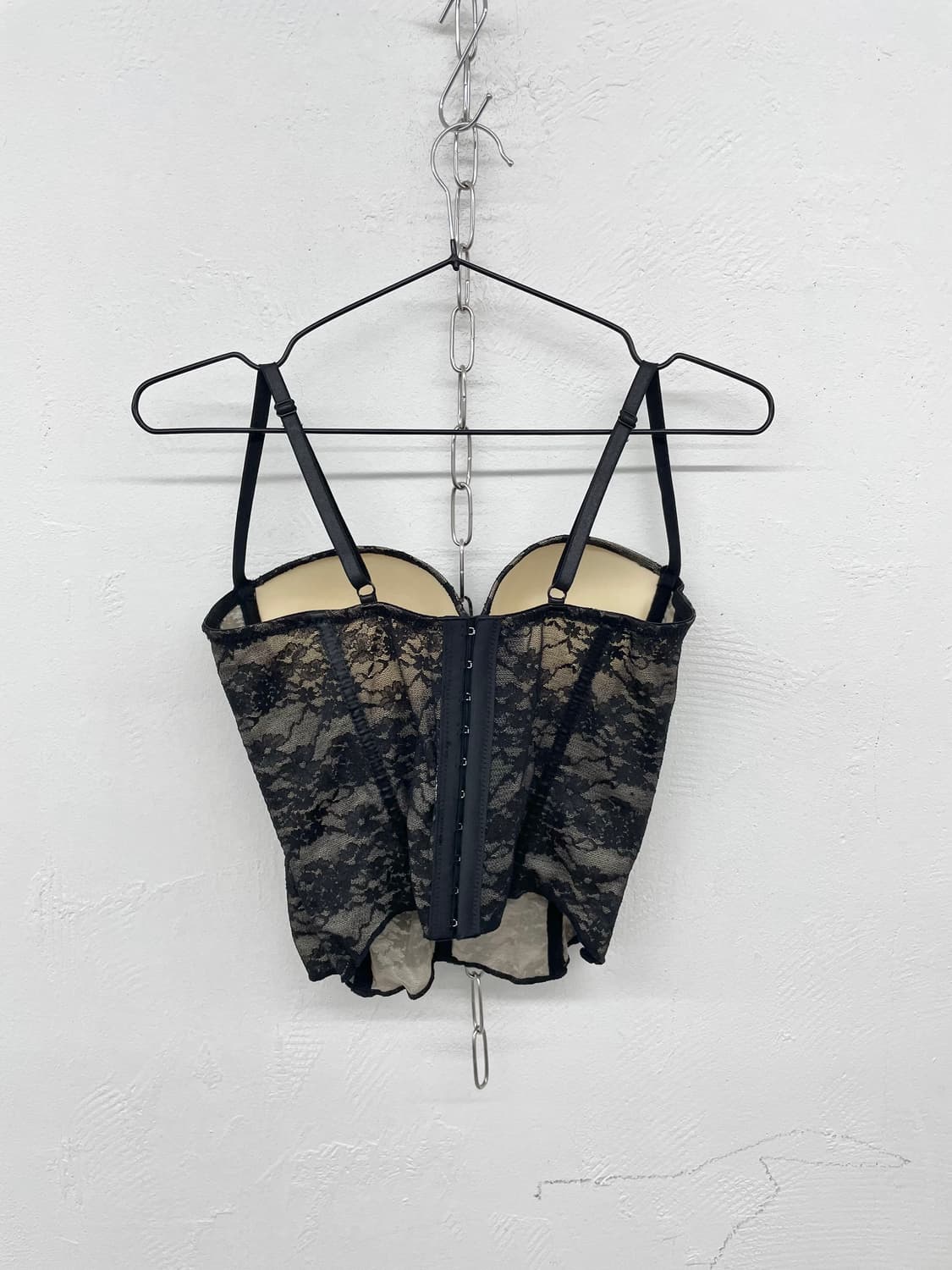 블랙 레이스 코르셋 상품이미지6