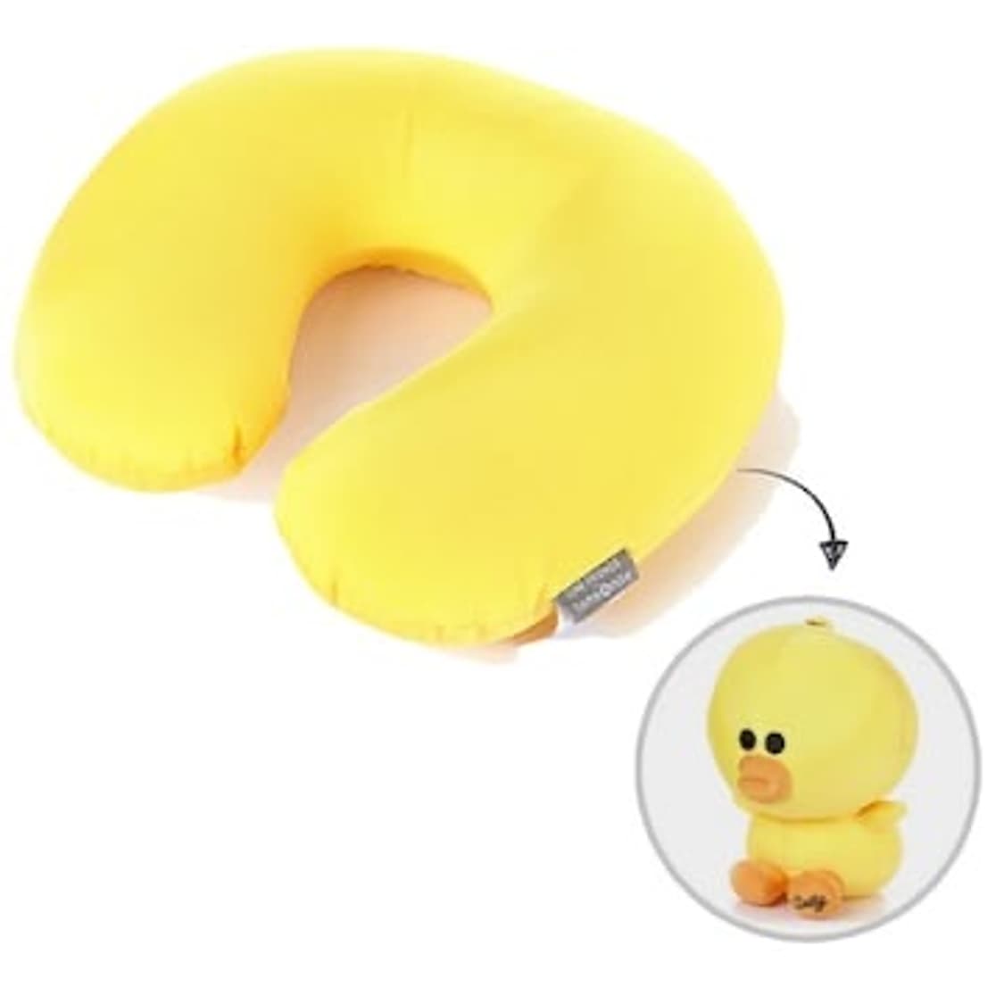 [새상품.정가39,000] 샘소나이트 라인프렌즈 목베게 인형 변형 여행 상품이미지1