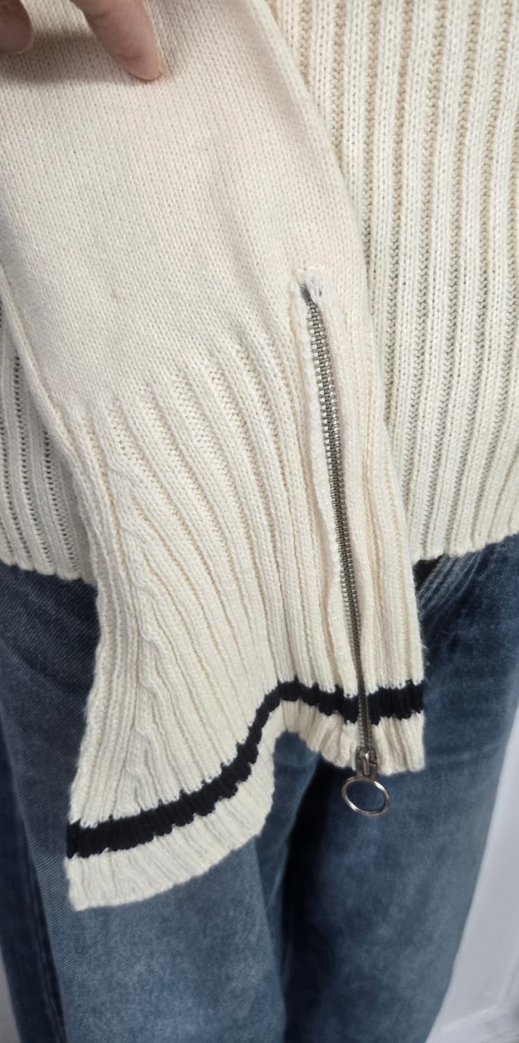 새상품)와드로브 하프집업니트 상품이미지7