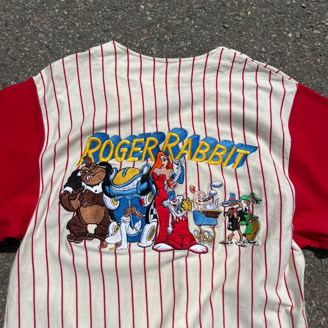 90‘s Roger Rabbit 코튼 베이스볼 저지 상품이미지6