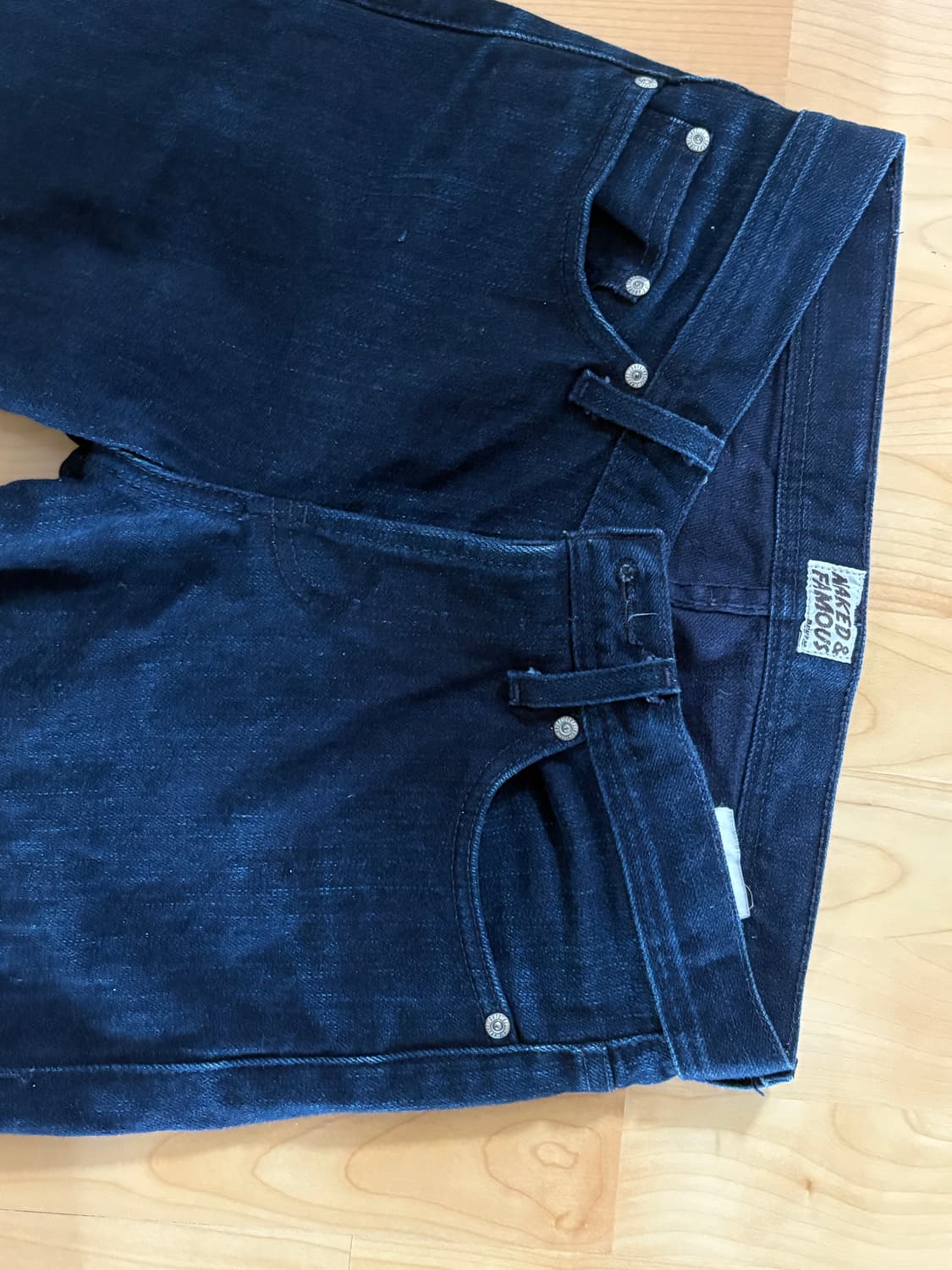 네이키드앤페이머스 인디고 셀비지 진 30 상품이미지2