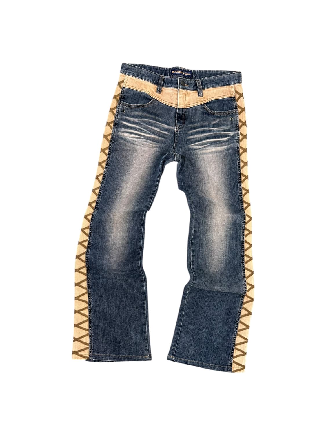 Vintage 빈티지 카우보이 부츠컷 데님팬츠 상품이미지1