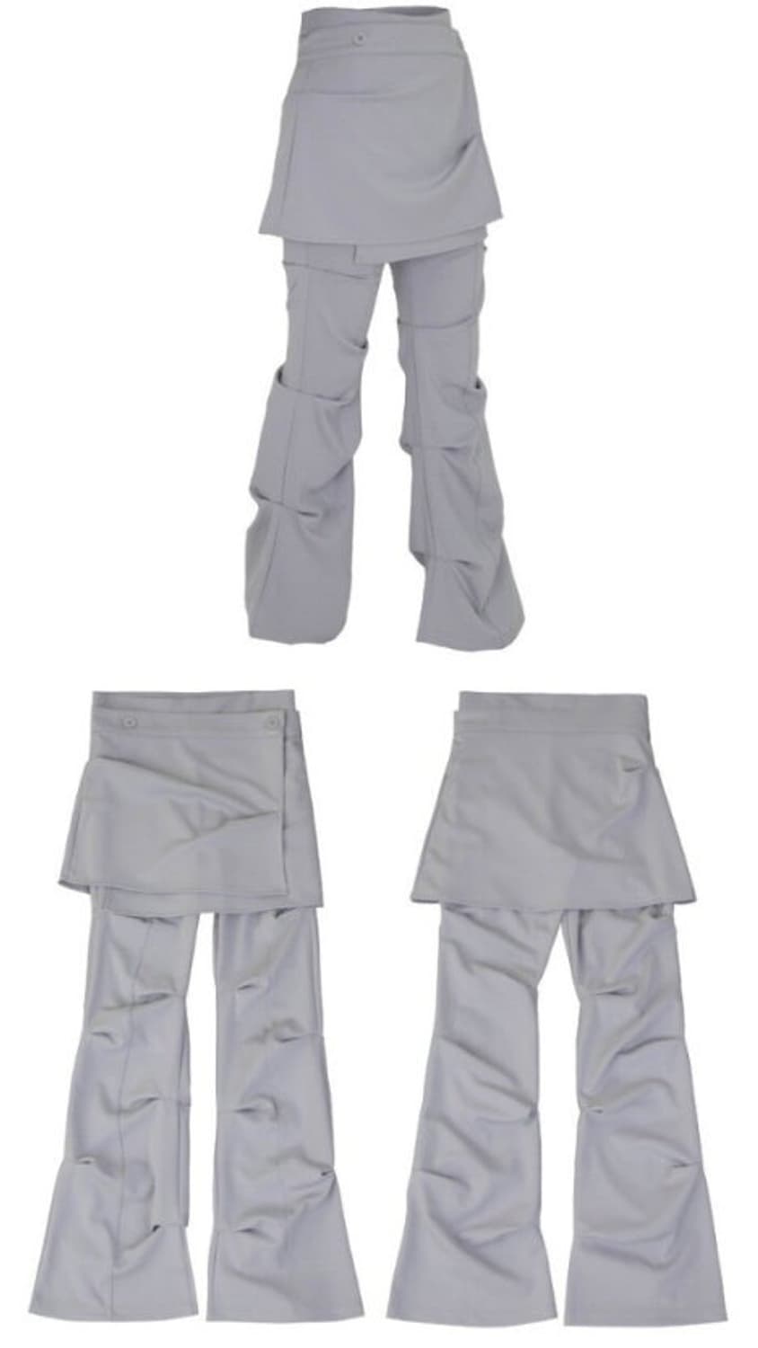 오호스 랩오버 턱팬츠 상품이미지1