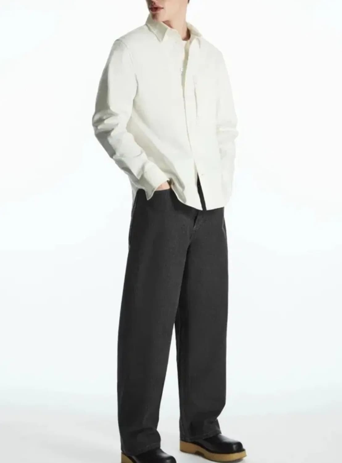 Cos 코스 릴렉스드 와이드 레그진 46 상품이미지5