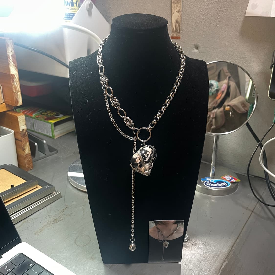 베키 어비스 타이드 체인 목걸이 상품이미지3