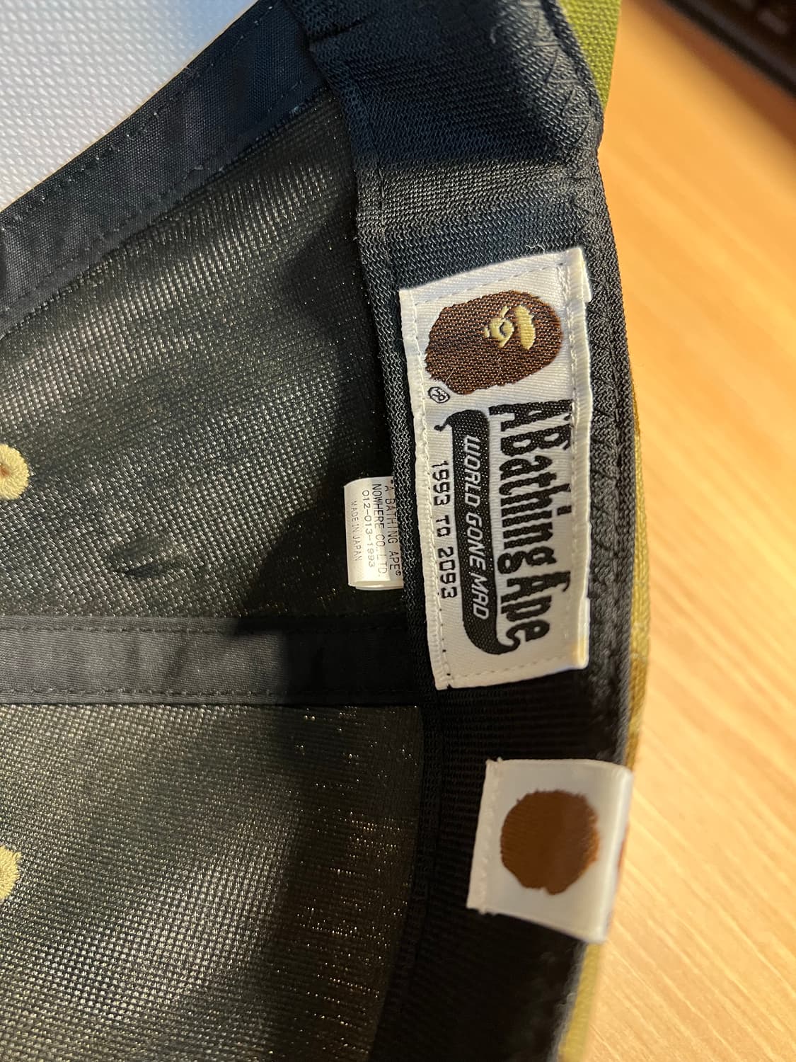 베이프 비지 워크 모자 상품이미지5