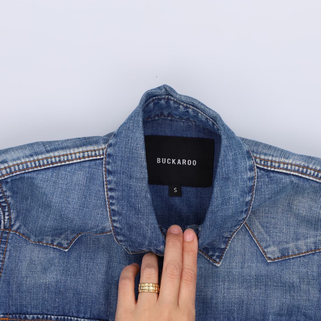 S 버커루 여성 데님셔츠 0429H 상품이미지3