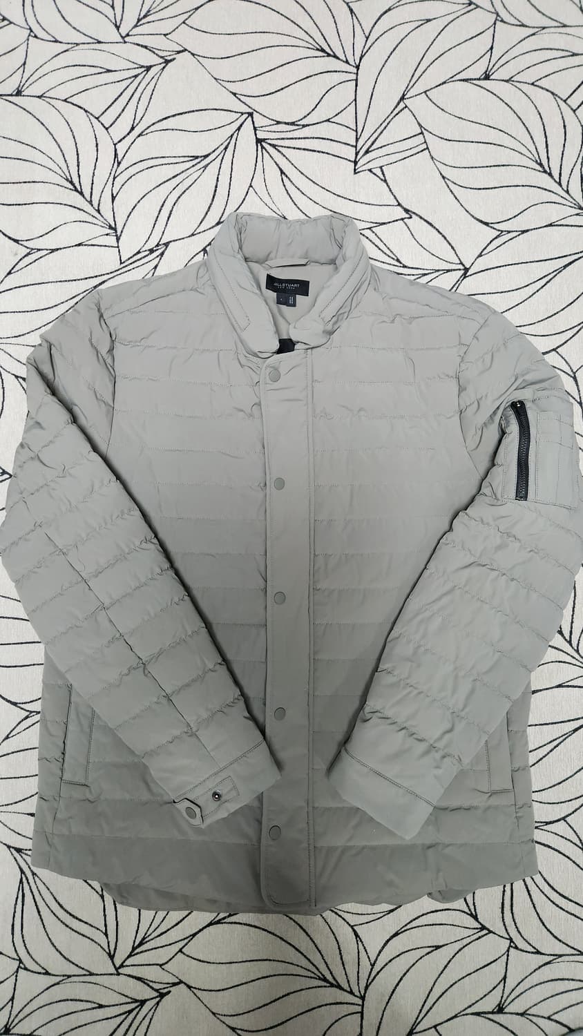 질스튜어트 남성 트래블러 경량패딩 점퍼 그레이  L 넉넉100 상품이미지1