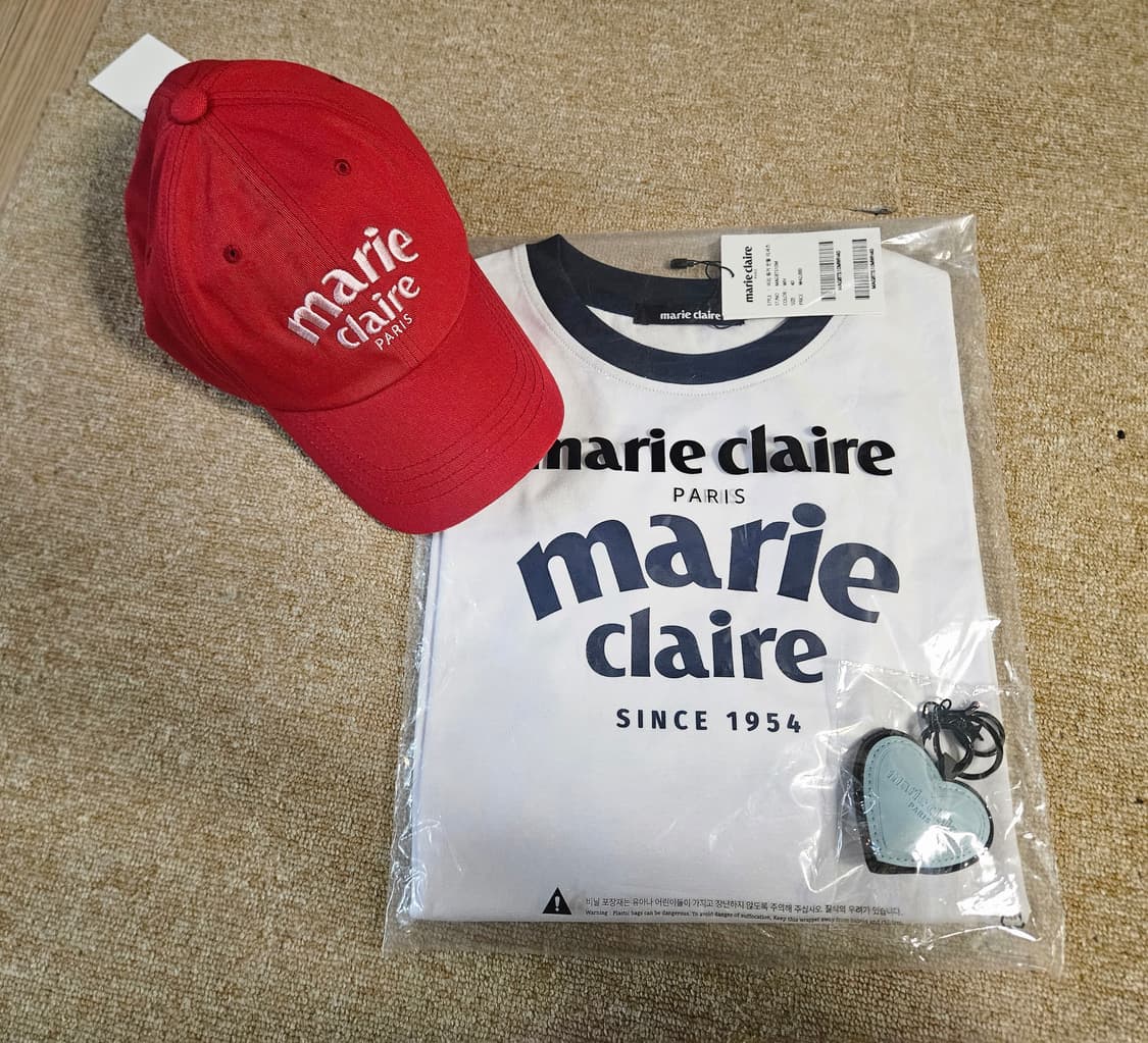 마리끌레르 링거티. 볼캡. 키링 일괄 상품이미지1