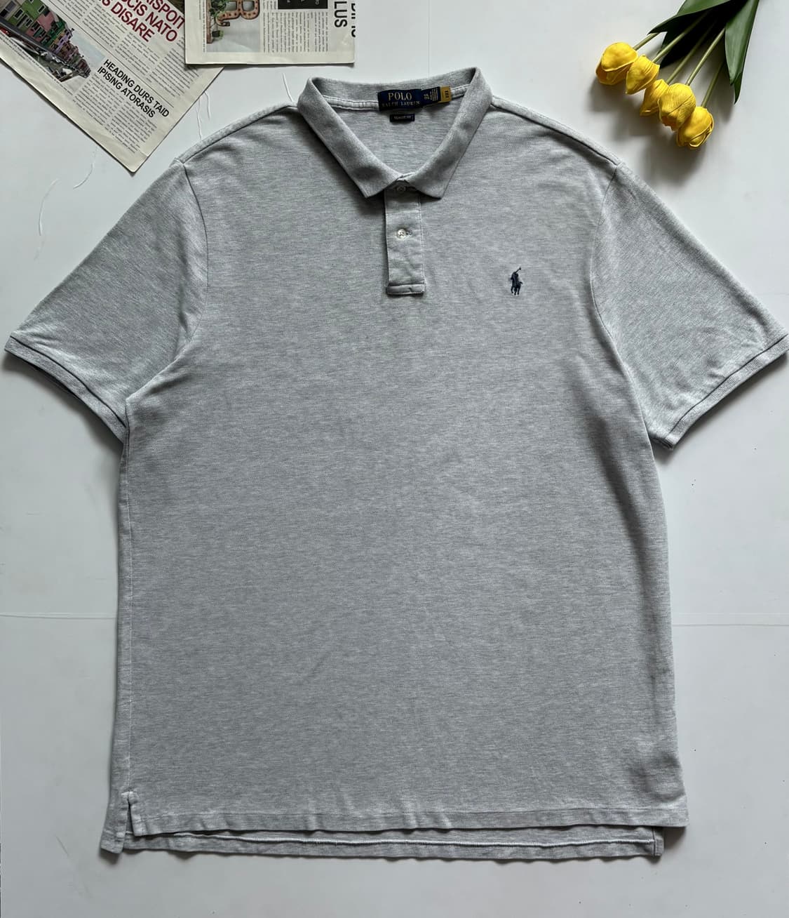 Polo 폴로랄프로렌 QR 그레이 카라티  상품이미지2