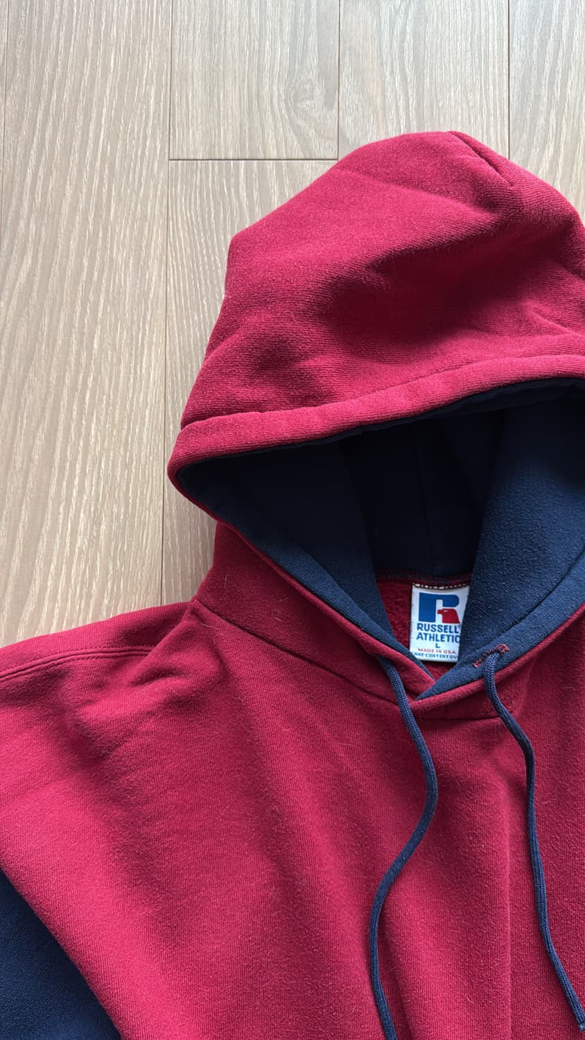 90s 러셀 애슬레틱 후드티 상품이미지3