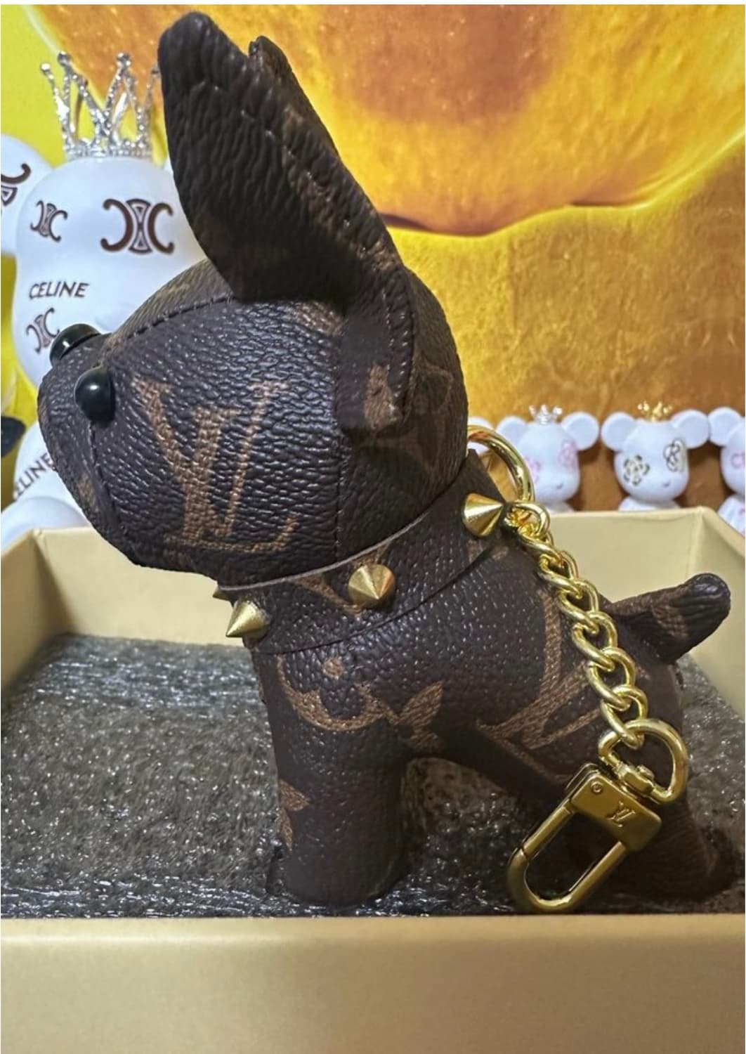 루이비통 강아지 키링 멍멍이 인형 상품이미지1