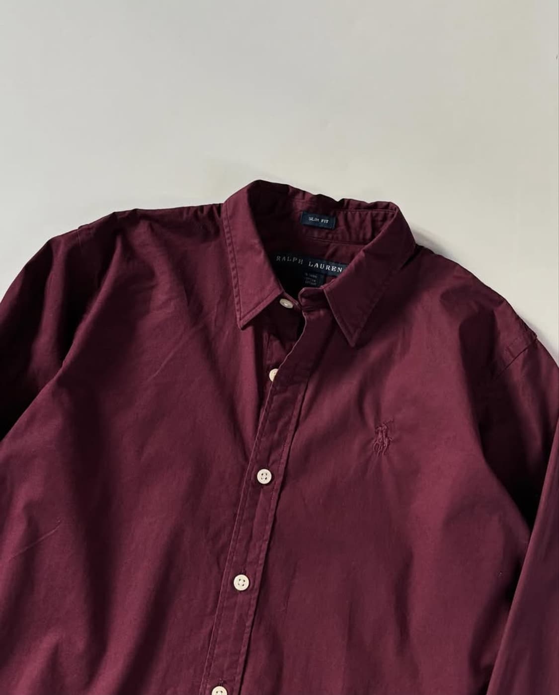Polo 랄프로렌 우먼 버건디컬러 셔츠  상품이미지4