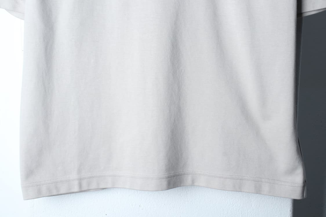 (L-XL) 유니클로 반팔 티셔츠 U라인 라이트그레이 무지-H32480 상품이미지4