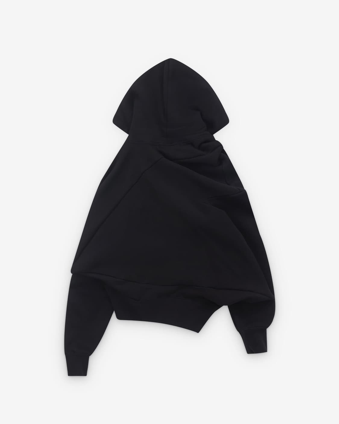[S]준야와타나베 트위스트 후드티/블랙 상품이미지6