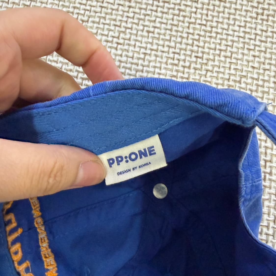 F PPONE 블루 볼캡 0610D1 상품이미지7