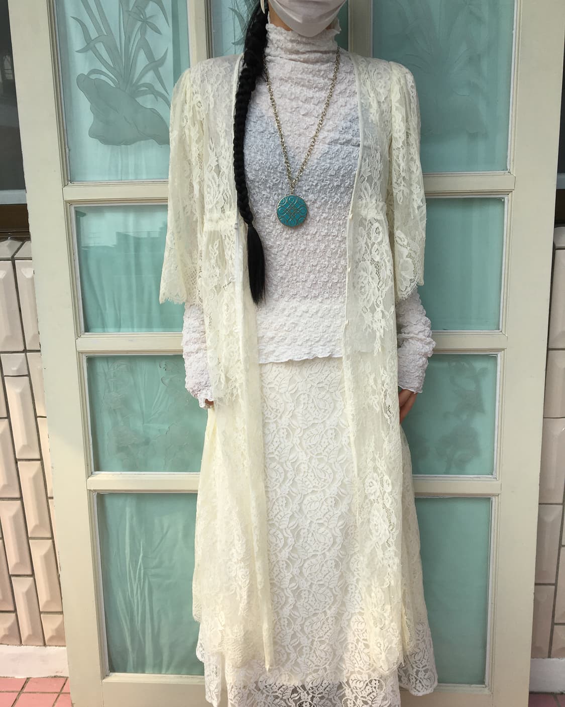 Lace long cardigan 상품이미지7