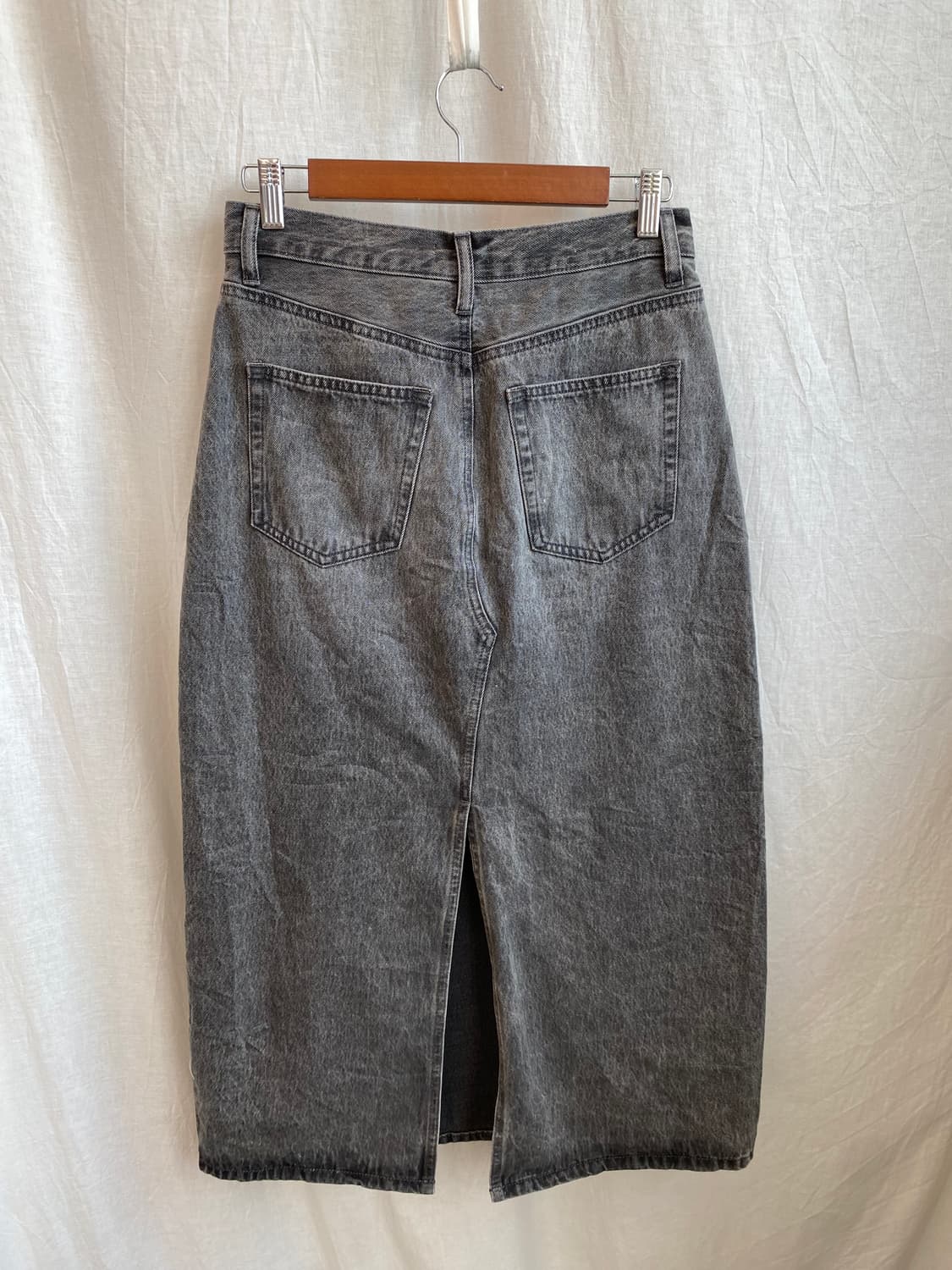 UNIQLO 흑청 데님스커트(27) 상품이미지2