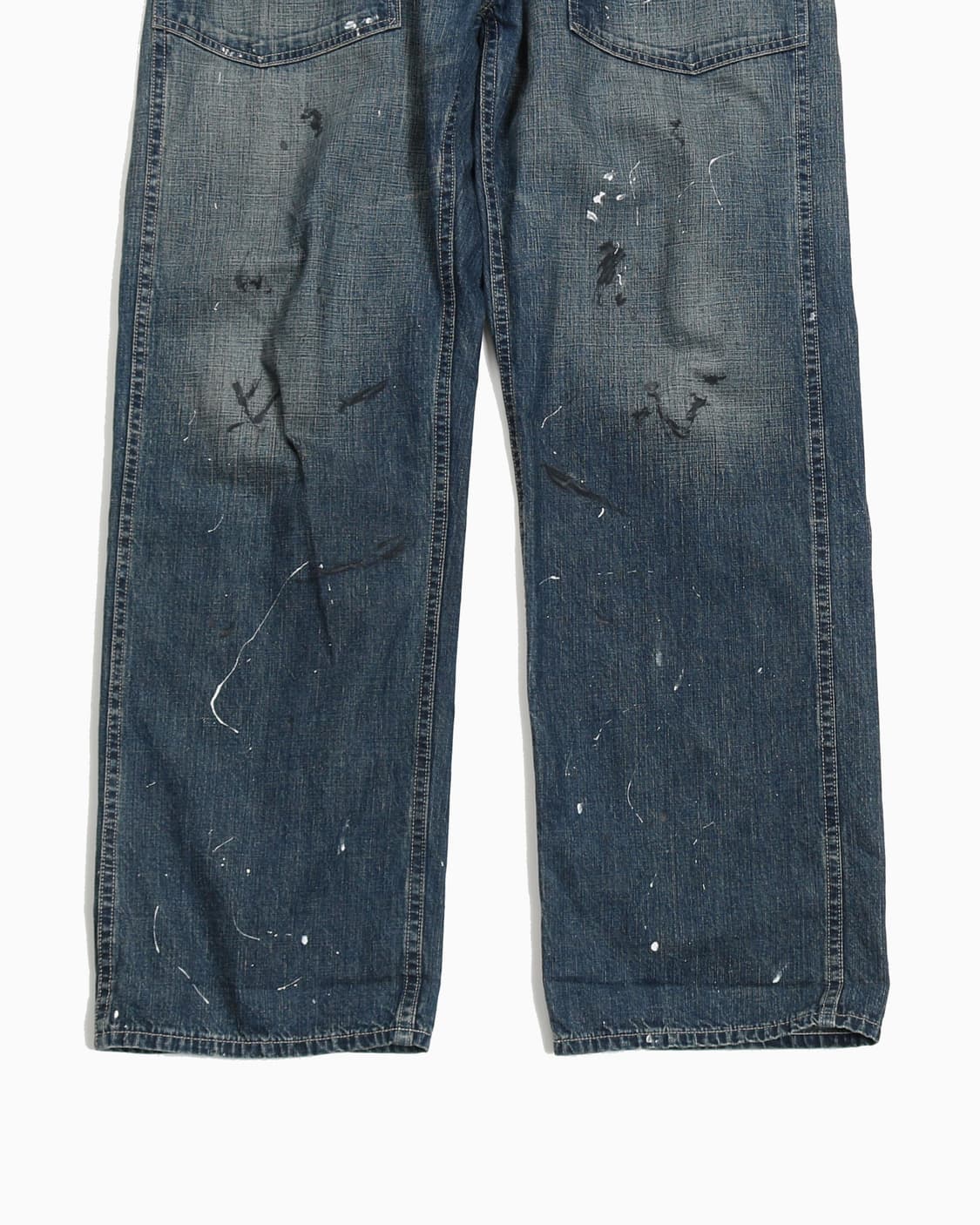 쿠티프로덕션 페인팅 데님팬츠 상품이미지6