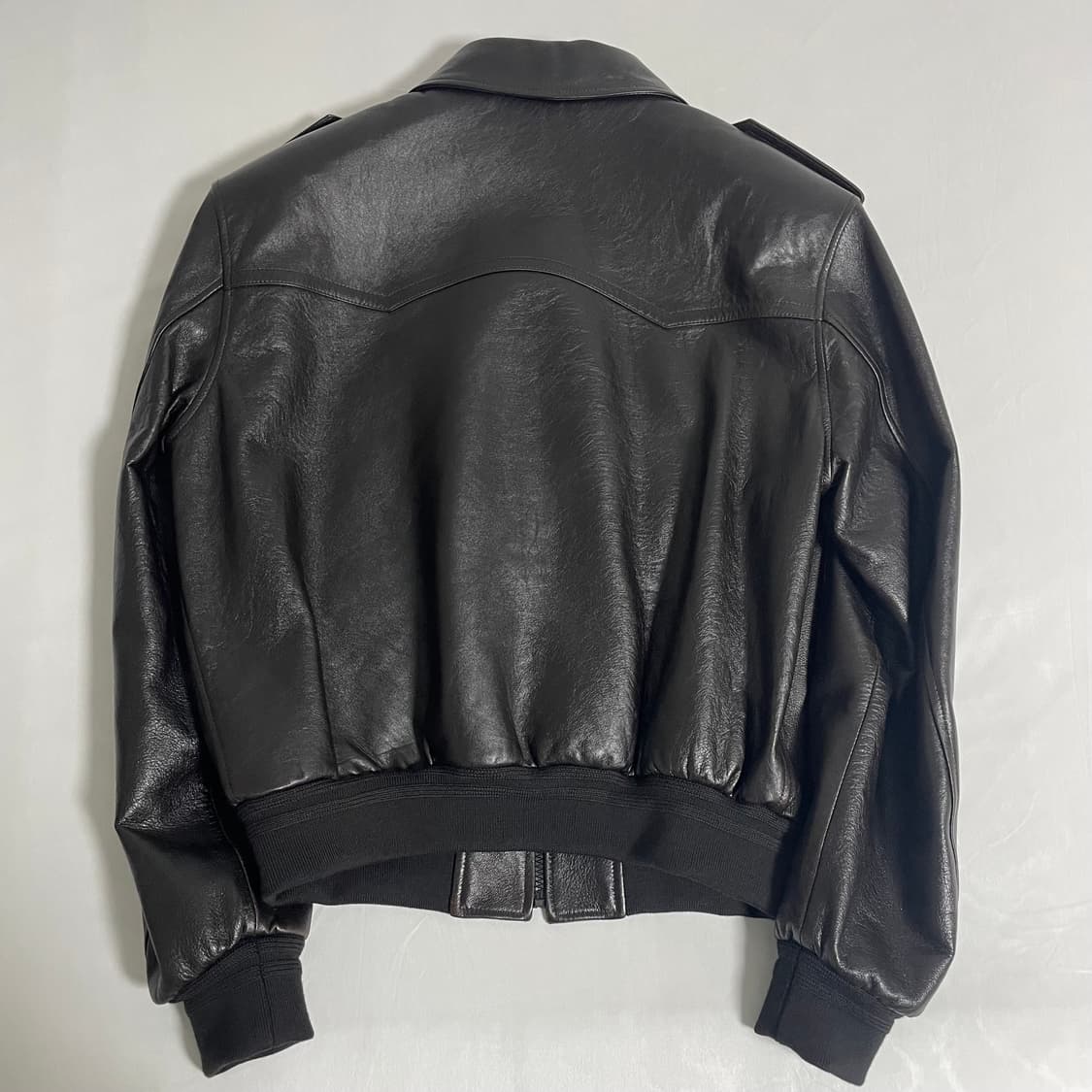 렉토 에폴렛 레더 자켓 상품이미지2