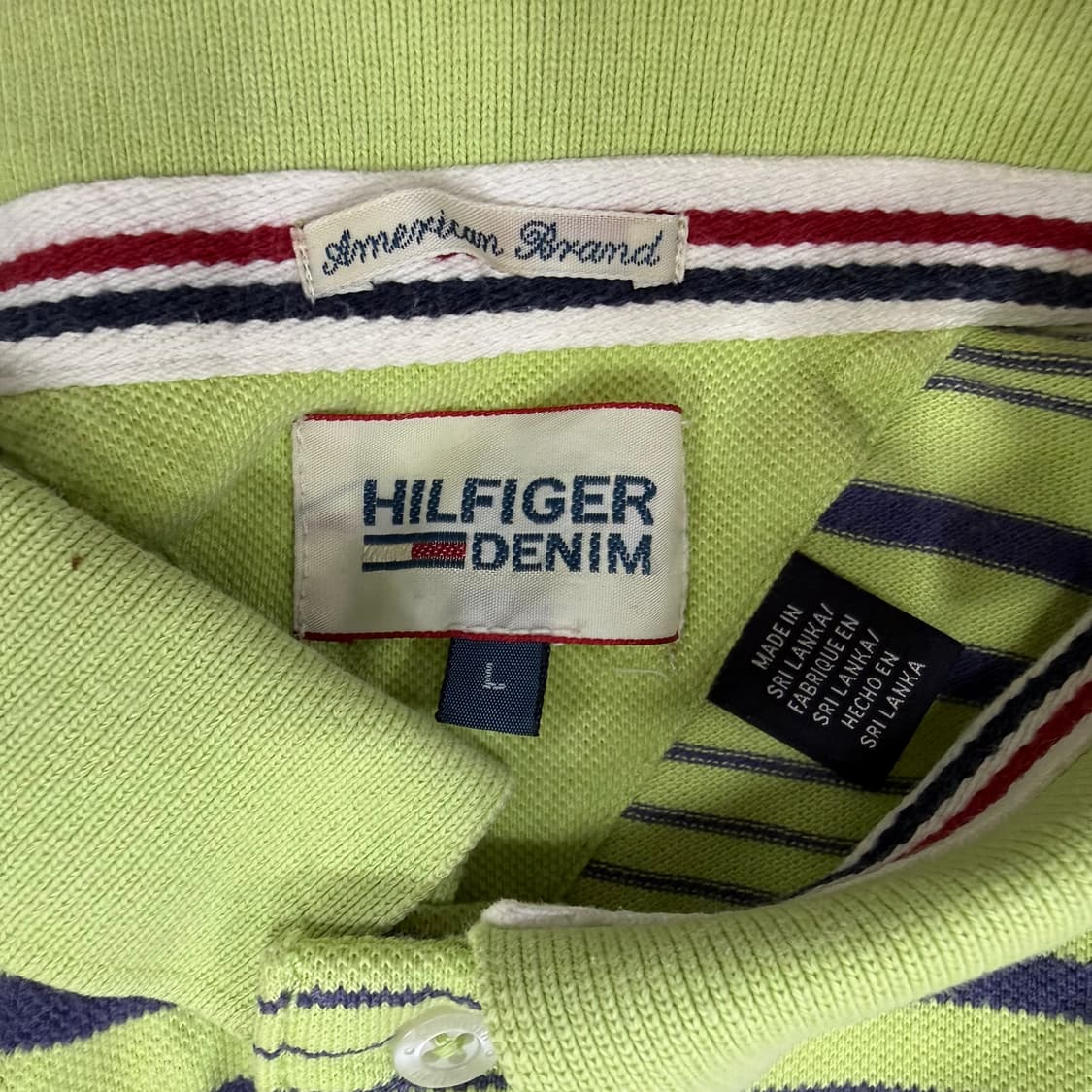 L 타미힐피거 카라 반팔티 0202T1 상품이미지4