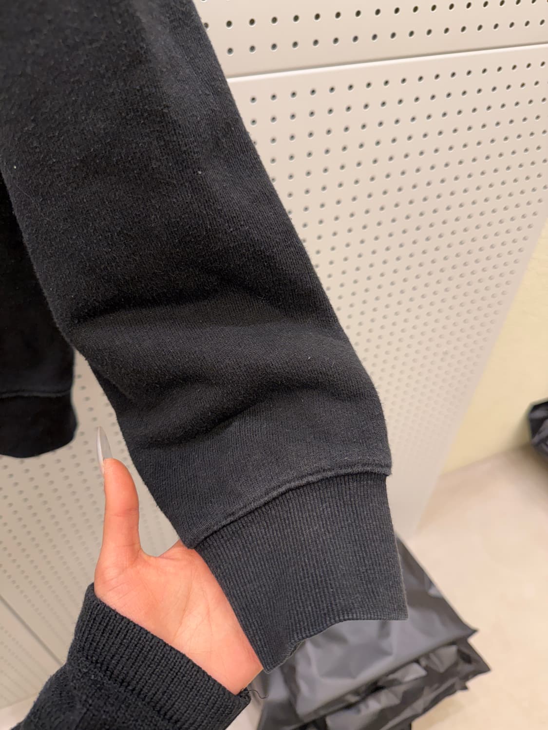 미스치프 버티컬 로고 스웻셔츠 U968 상품이미지4