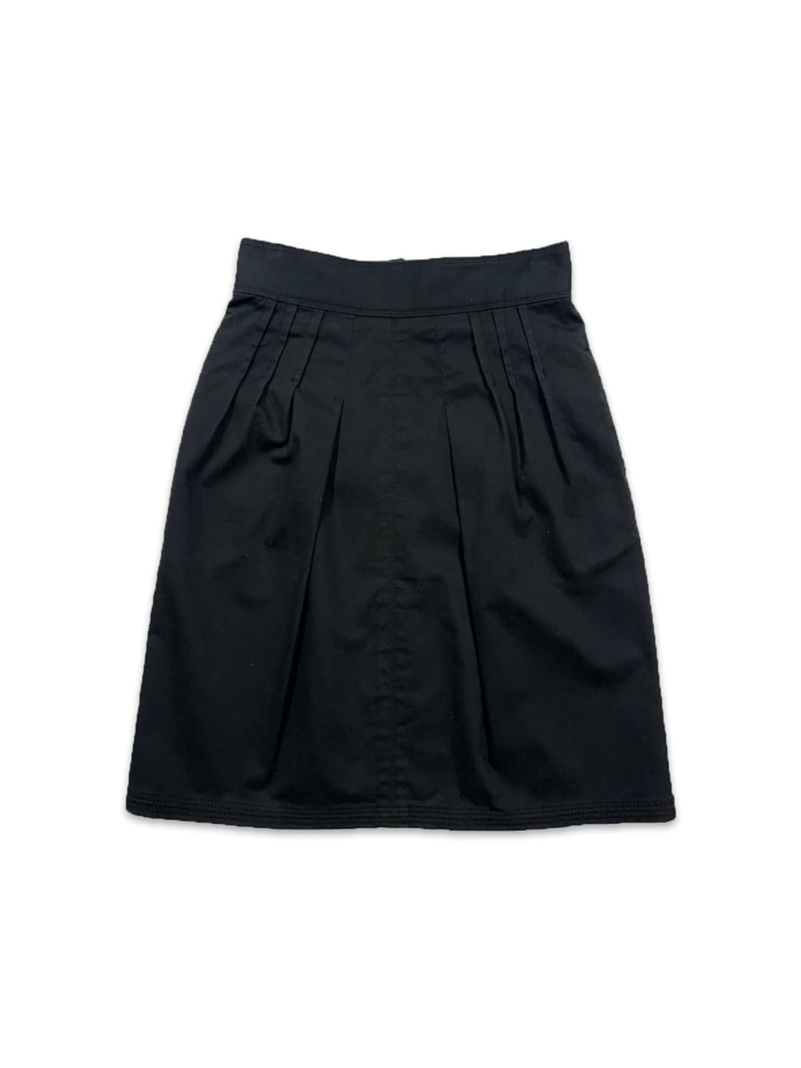 빈티지 ALMA EN ROSE 블랙 미디 스커트 상품이미지1