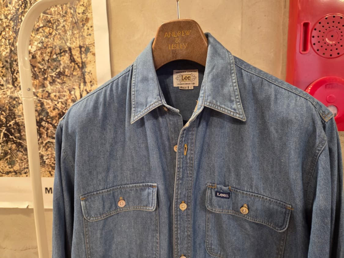 90'S 리 데님셔츠  상품이미지2