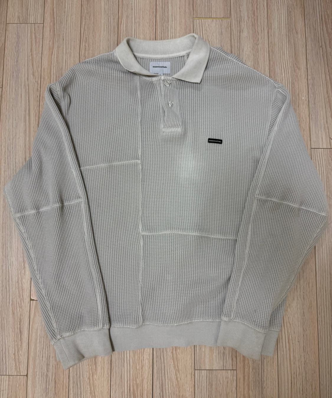 디스이즈네버댓 와플 카라 니트  상품이미지1