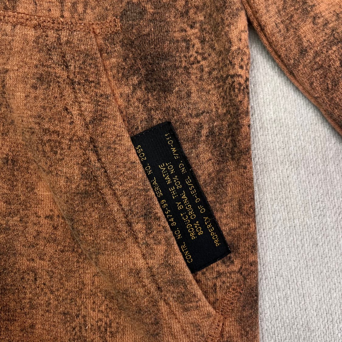 100 디젤 그래픽 워싱 후드집업 상품이미지3