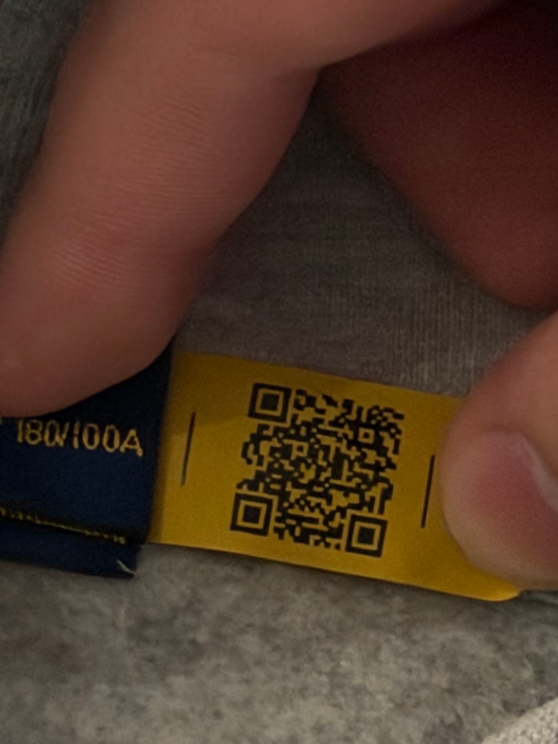 폴로 최신형 QR 그레이 후드티 L 100 상품이미지3