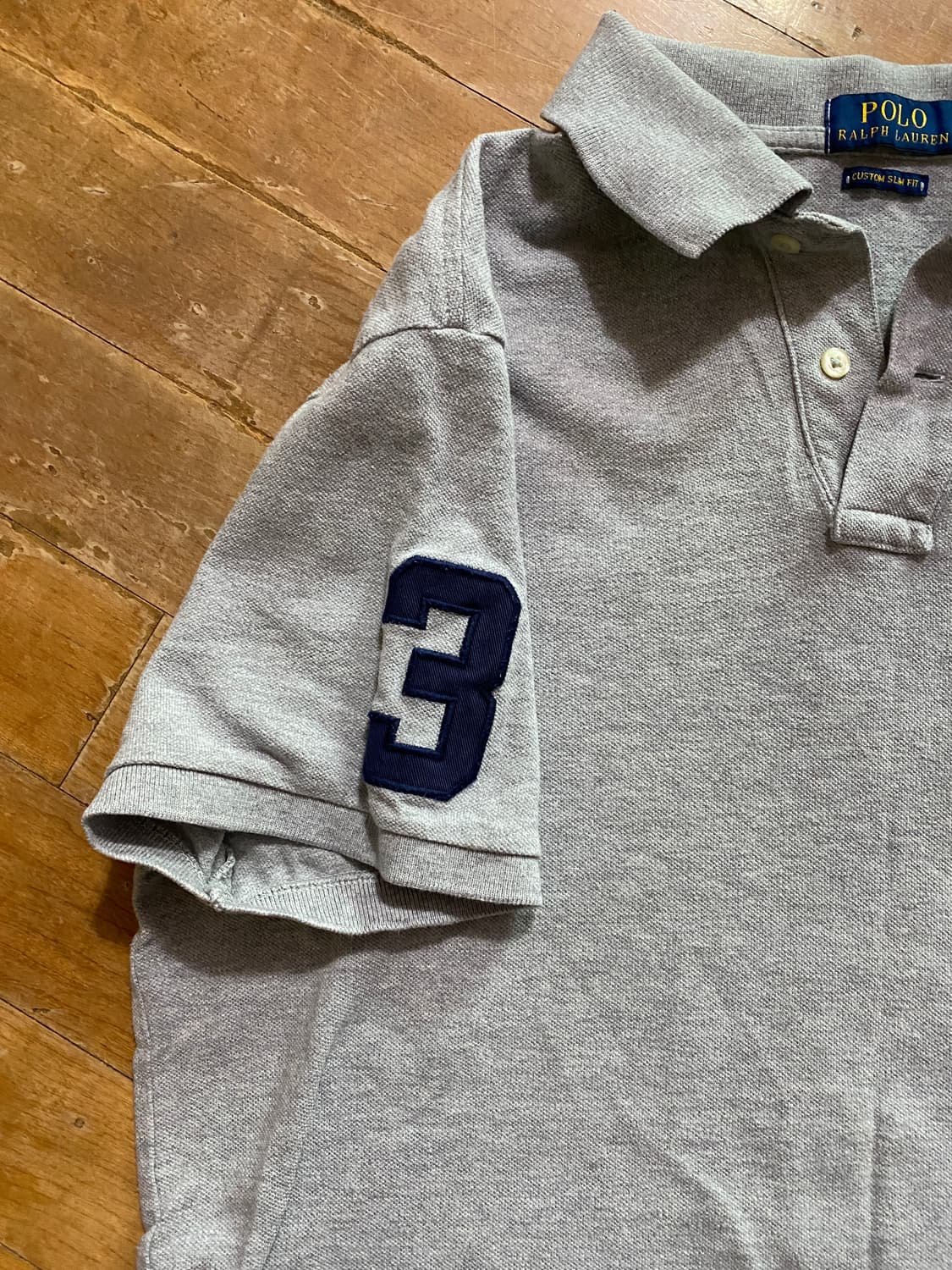 폴로 랄프로렌 커스텀 슬림핏 그레이 (100) 상품이미지4